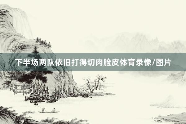 下半场两队依旧打得切肉脸皮体育录像/图片