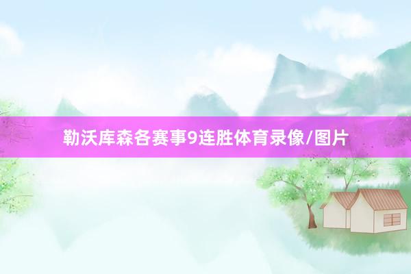 勒沃库森各赛事9连胜体育录像/图片