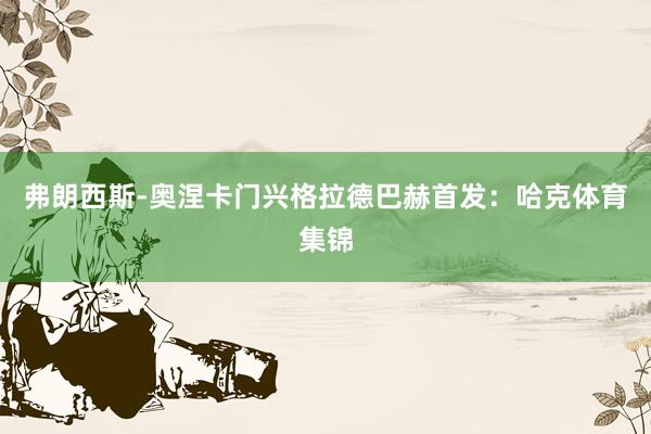 弗朗西斯-奥涅卡门兴格拉德巴赫首发：哈克体育集锦