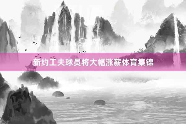新约工夫球员将大幅涨薪体育集锦