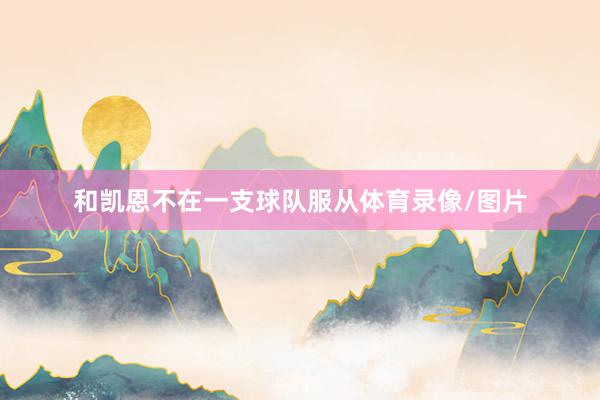 和凯恩不在一支球队服从体育录像/图片