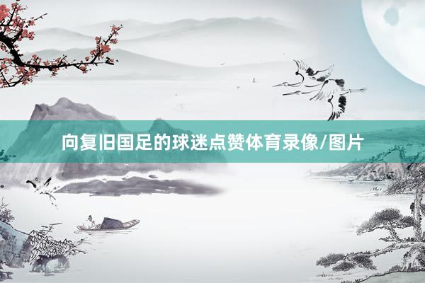 向复旧国足的球迷点赞体育录像/图片
