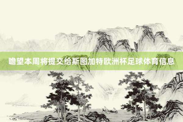 瞻望本周将提交给斯图加特欧洲杯足球体育信息