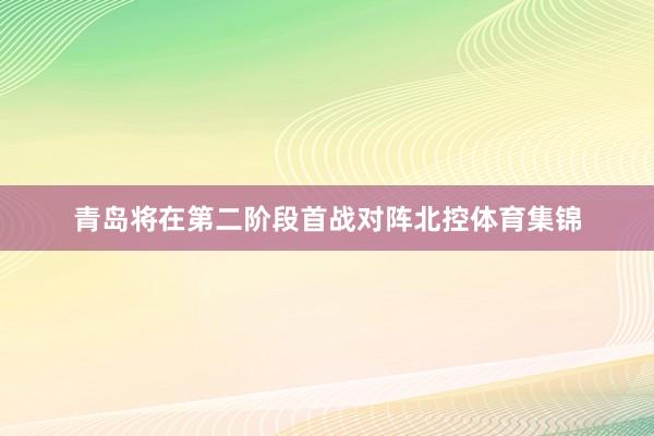 青岛将在第二阶段首战对阵北控体育集锦